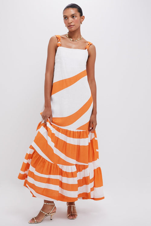 Tangerine Muito Voce Maxi Dress