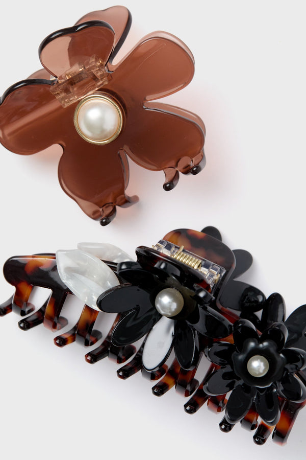 Rootbeer Lily Claw Clip