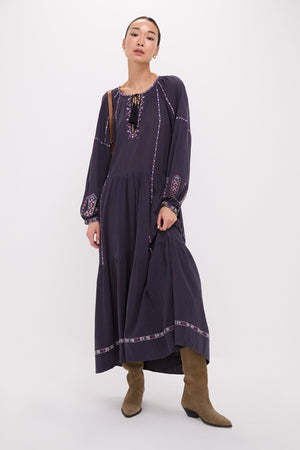 Faded Night and Lilac Florenza Dress