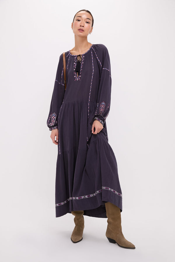 Faded Night and Lilac Florenza Dress