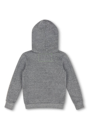 KID'S LOGO PULLOVER HOODIE - HEATHER GREY