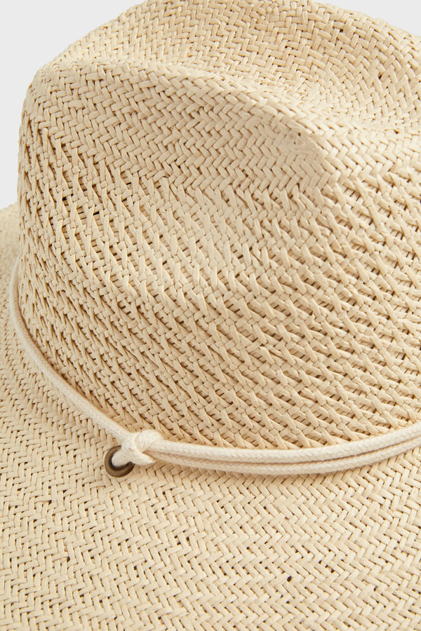 Natural Packable Surfer Chinstrap Hat