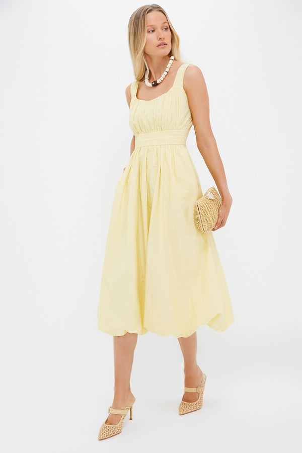 Butter Emmet Poplin Midi Bubble Dress