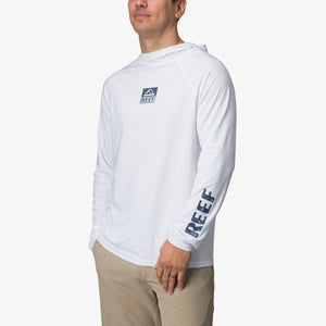 Wellie Too Long Sleeve Hooded Surf Shirt 50 UPF