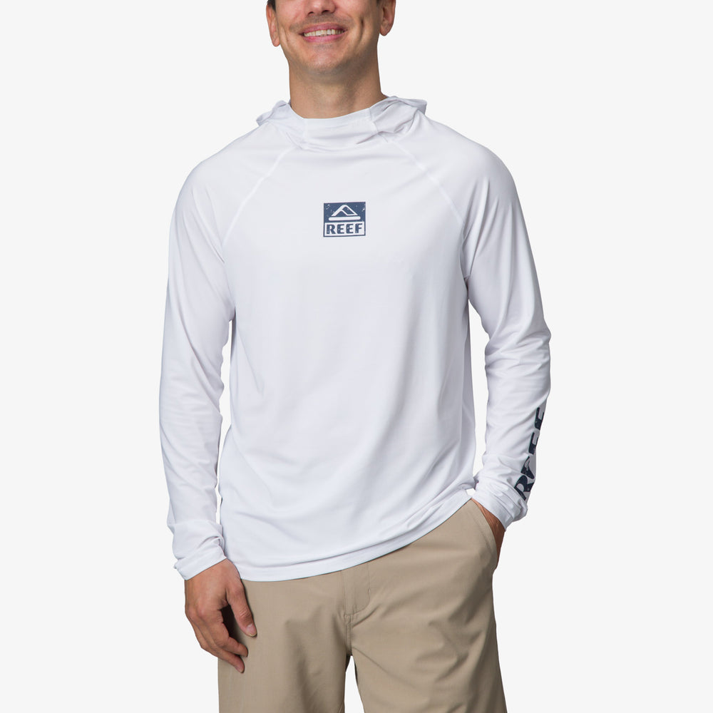 Wellie Too Long Sleeve Hooded Surf Shirt 50 UPF