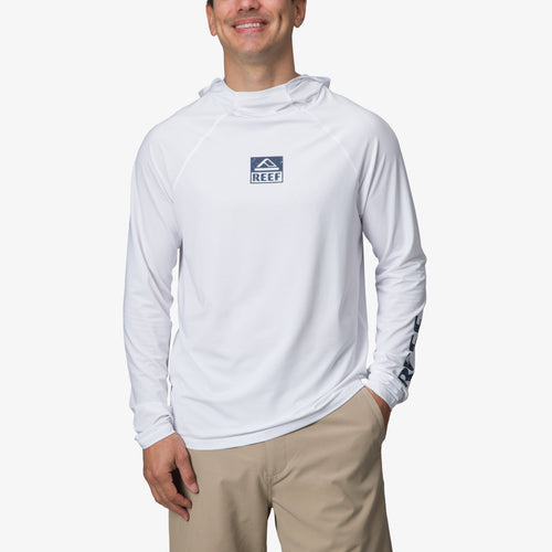 Wellie Too Long Sleeve Hooded Surf Shirt 50 UPF