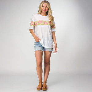 Mia Flower Tee
