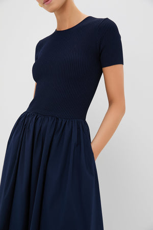 Navy Ysabel Dress