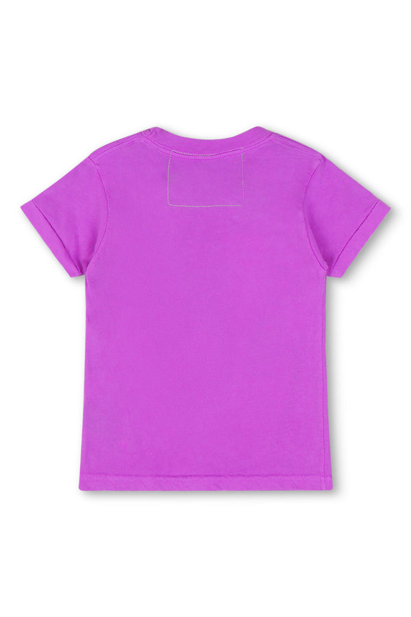 KID'S AVIATOR NATION TEE - NEON PURPLE