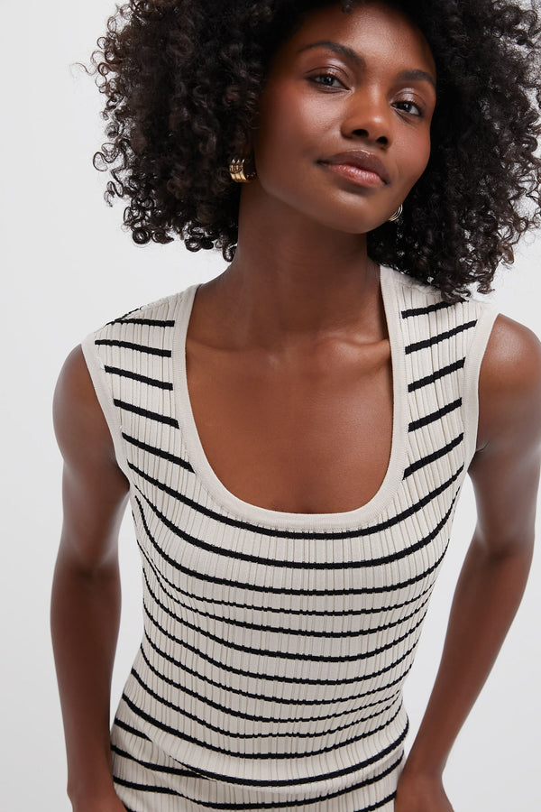 Sandshell Gisele Stripe Midi Dress