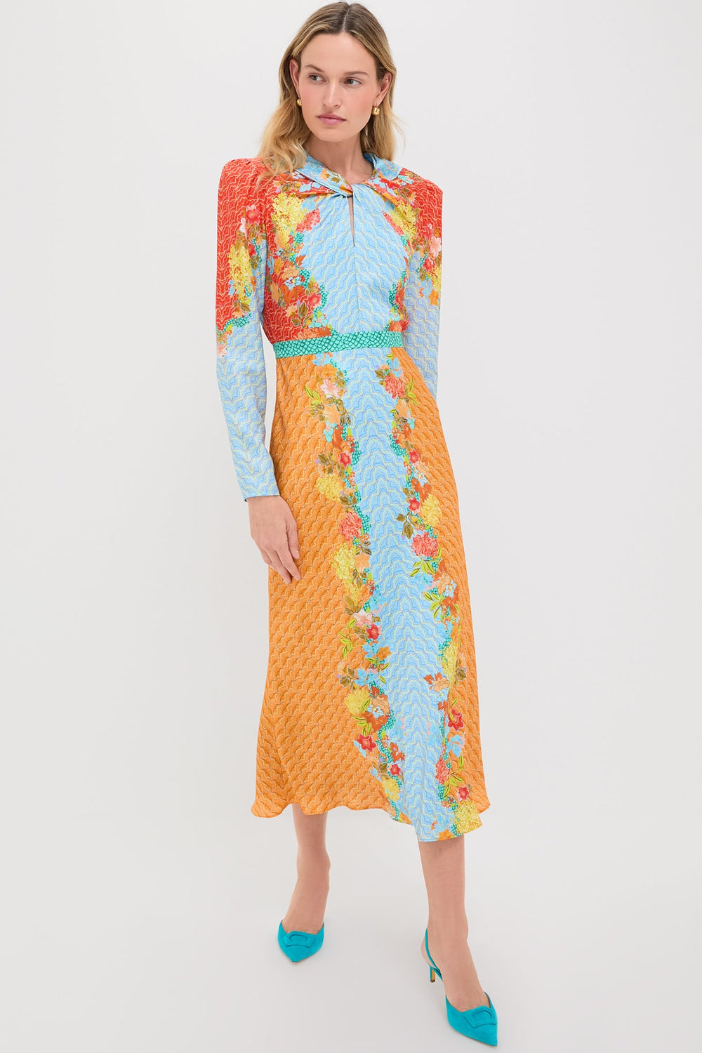 Florentina Cloud Caludia Midi Dress