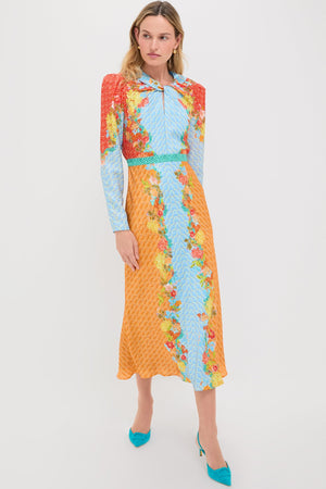 Florentina Cloud Caludia Midi Dress