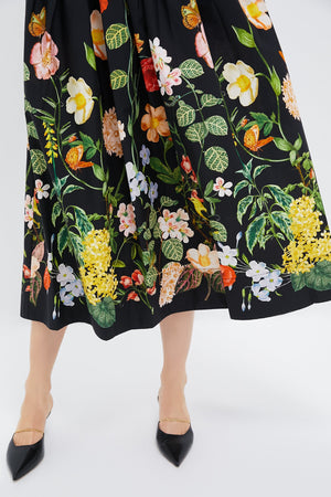 Nectar Black Alba Midi Dress