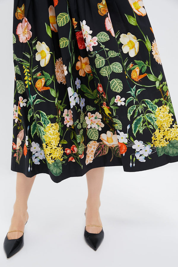 Nectar Black Alba Midi Dress