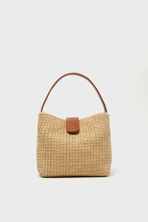 Audrey Mini Raffia Lady Bag