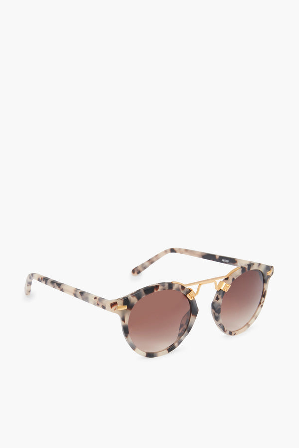 Matte Oyster 24K St Louis Sunglasses