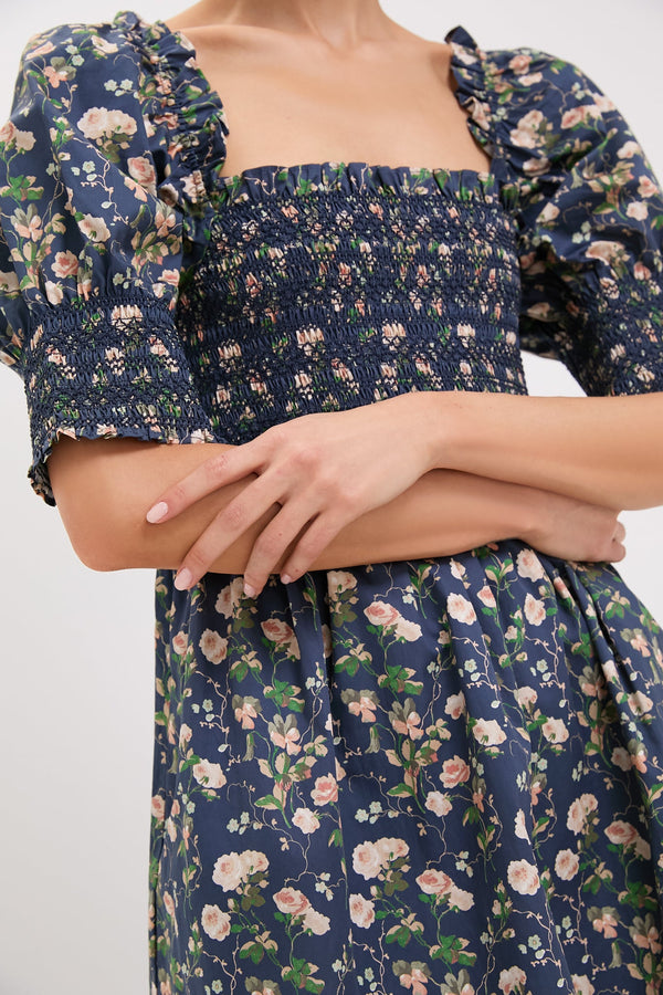 Bluebonnet Navy Lila Nap Dress
