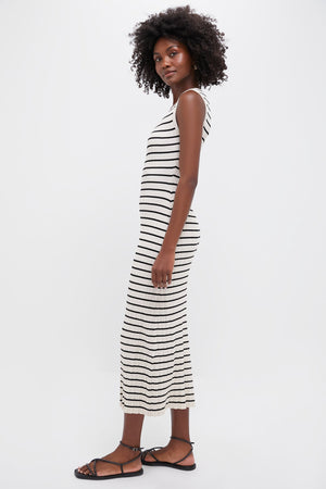 Sandshell Gisele Stripe Midi Dress