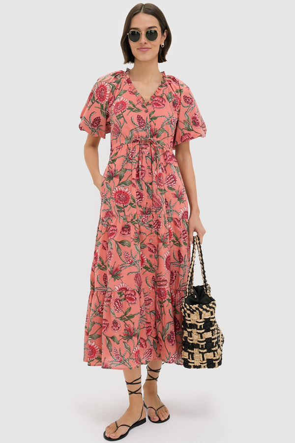 Crabapple Poppy Dress