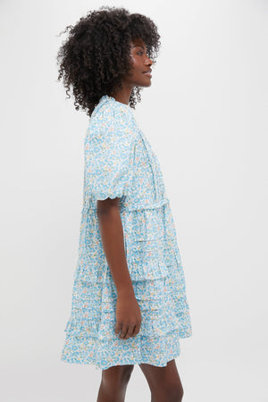 Mrs Stonely Blue Renee Dress
