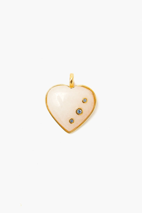 December Blue Topaz Birthstone Charm