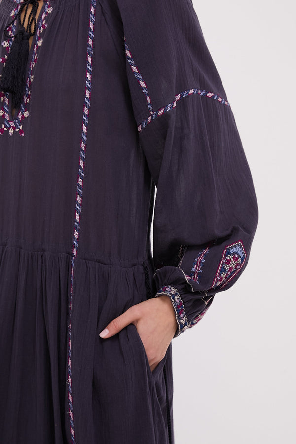 Faded Night and Lilac Florenza Dress