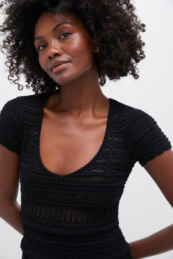 Black Aurore Dress
