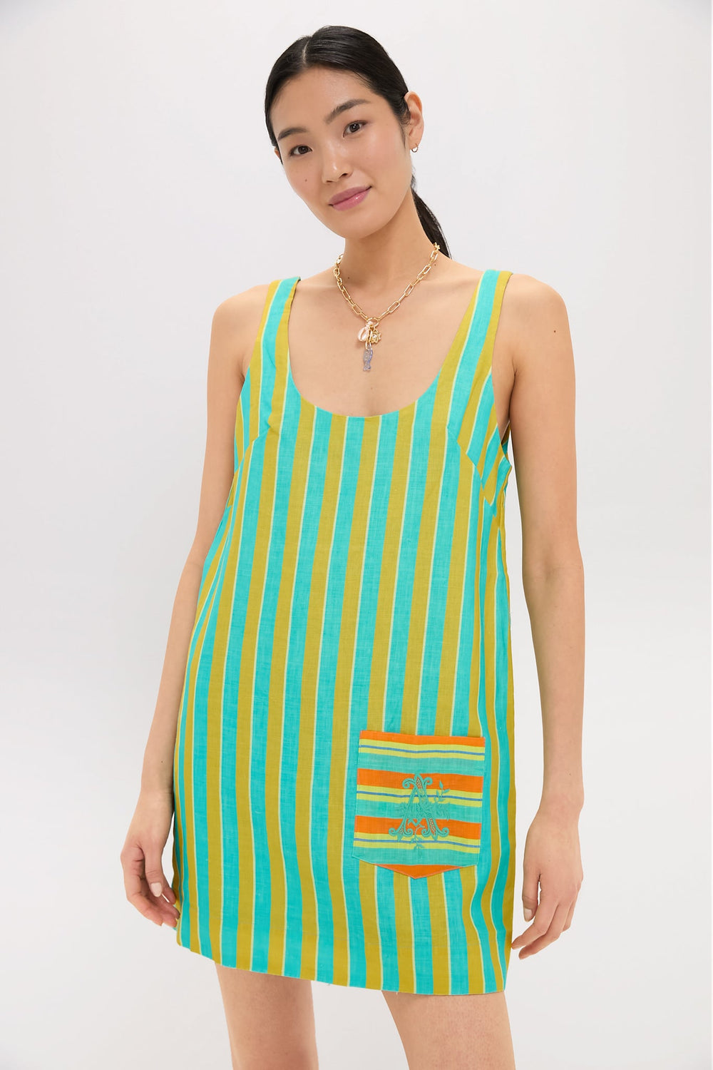 Multi Rosanna Mini Dress