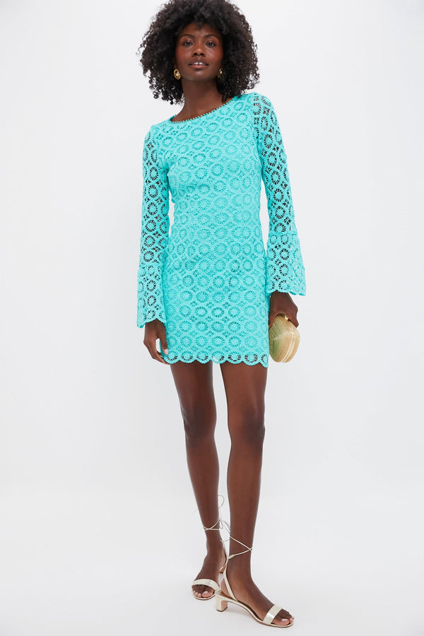 Deep Chlorine Glenda Mini Dress