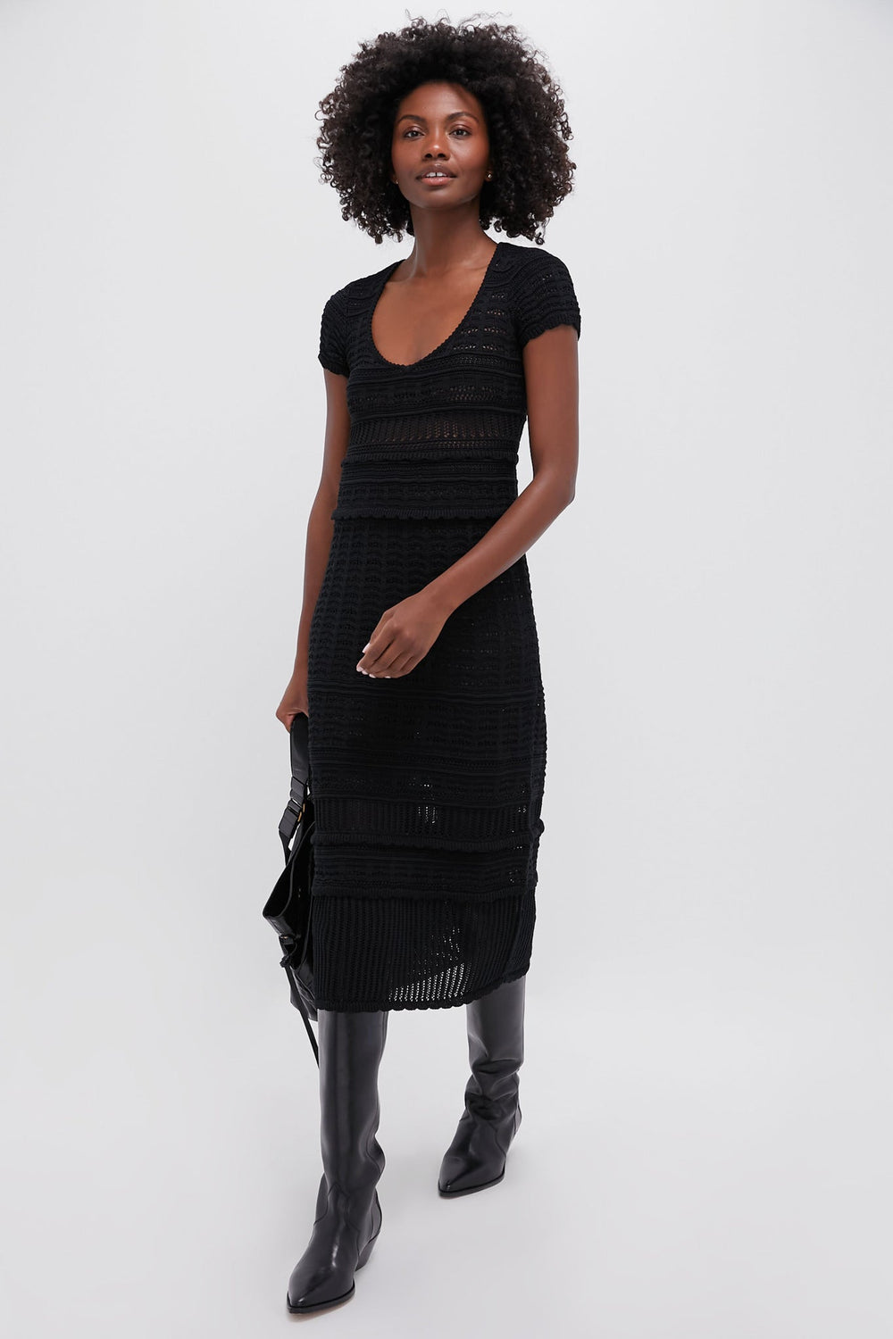 Black Aurore Dress