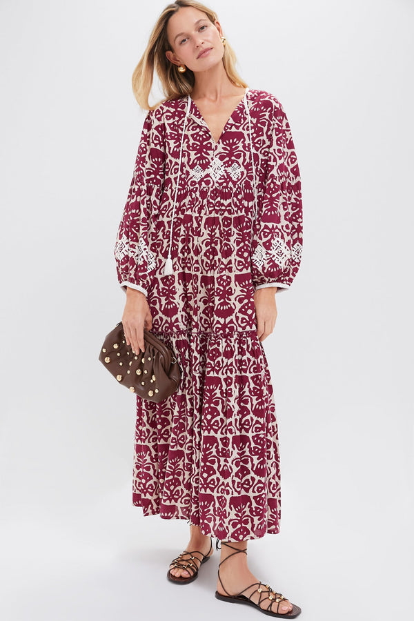 Aubergine Sannar Dress