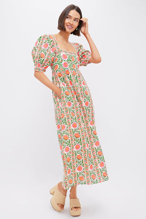 Neon Border Elizabeth Dress