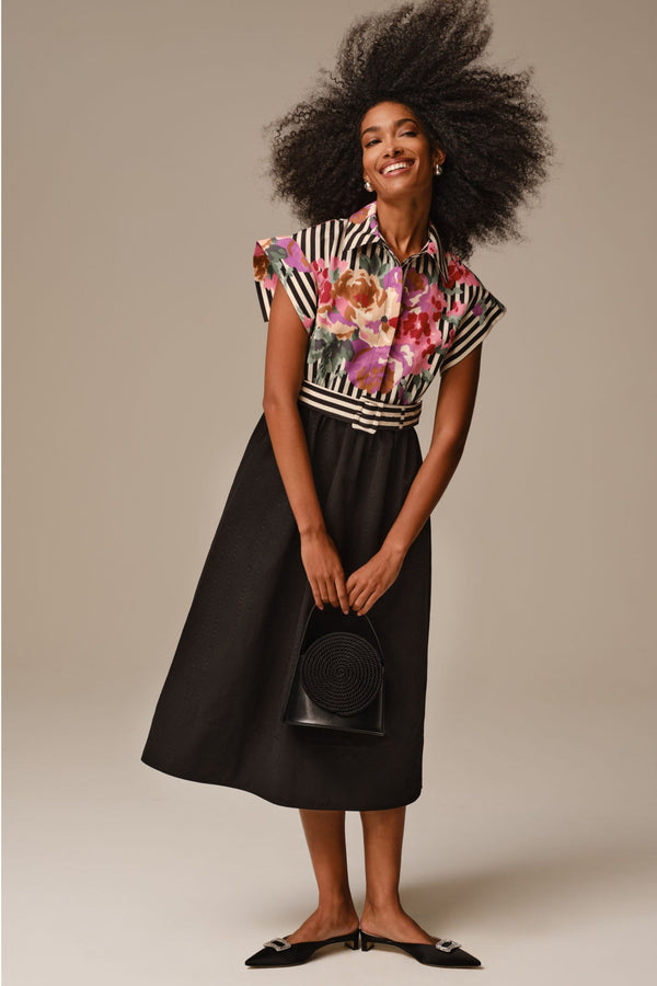 Flowering Trellis Chloe Dress