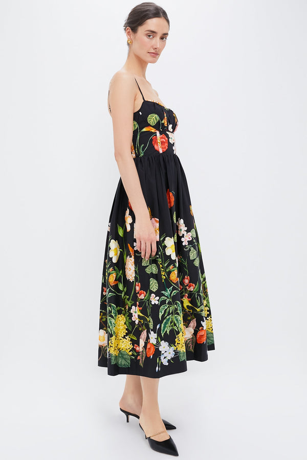 Nectar Black Alba Midi Dress