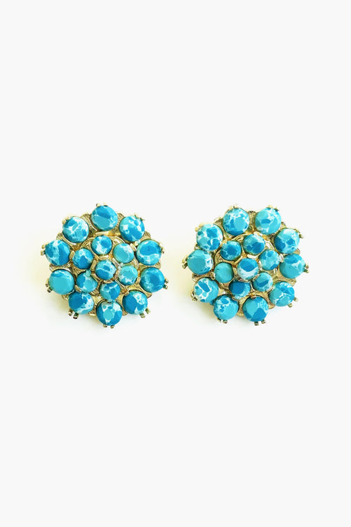 Larimar Stone Earrings
