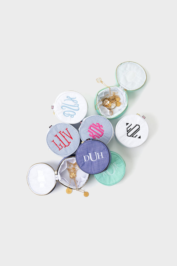 White Button Bag
