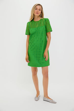Green Cane Lace Janelle Dress
