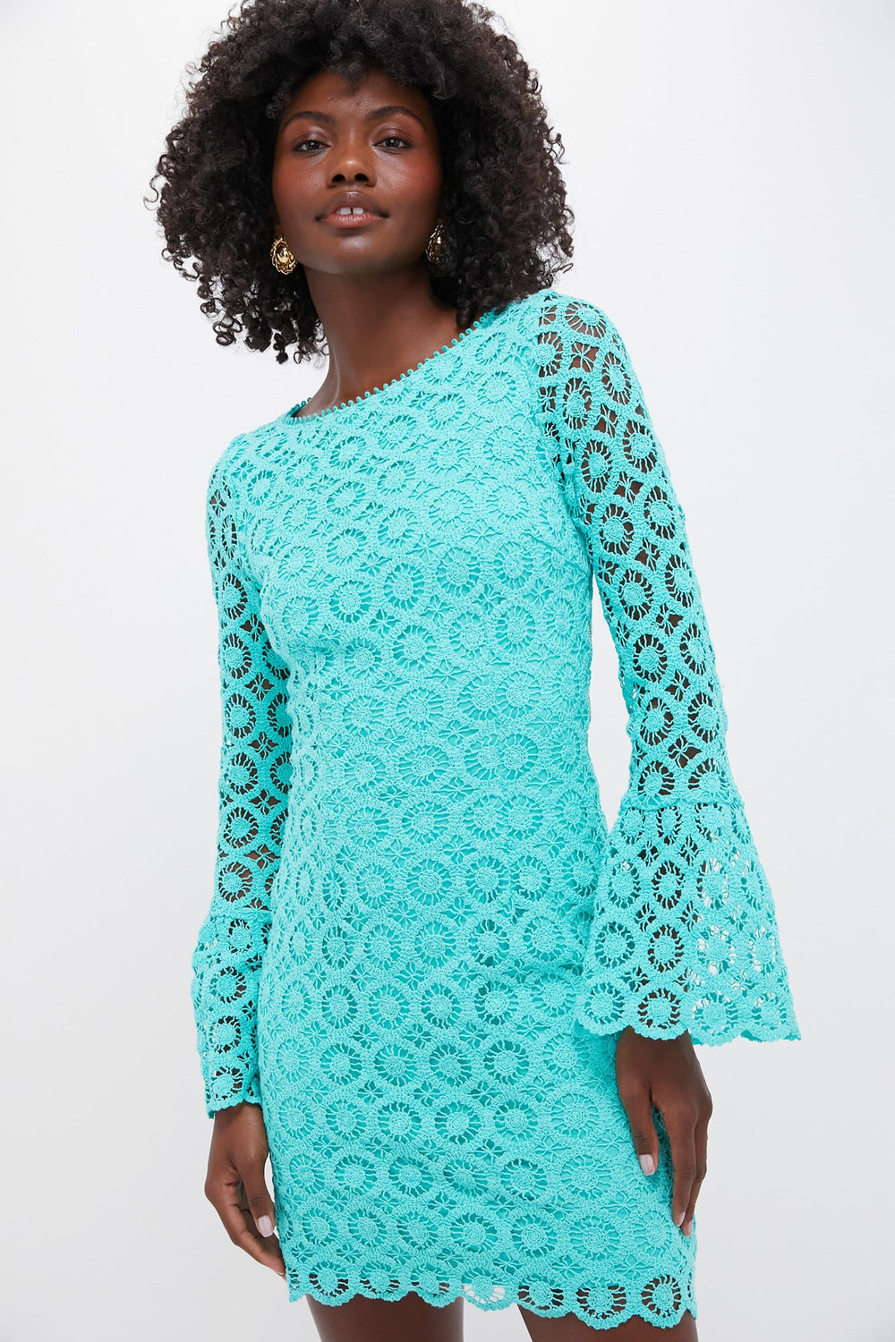Deep Chlorine Glenda Mini Dress