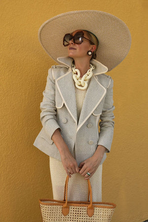 Cream Catena Necklace