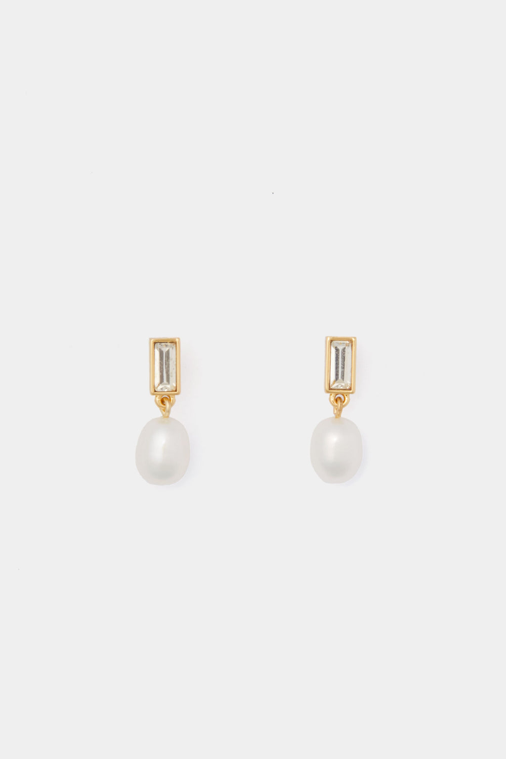 Pearl and Crystal Maura Earrings