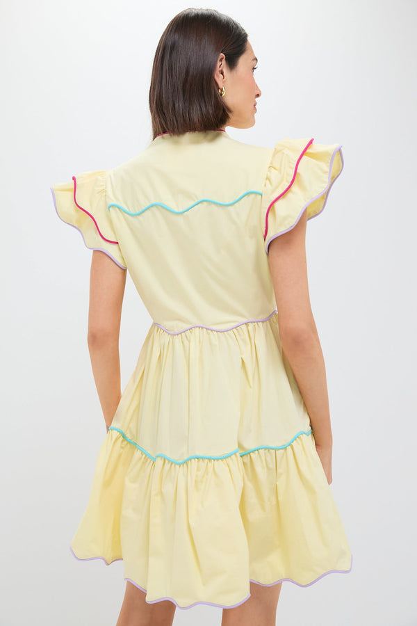 Yellow Baba Voyager Short Dress