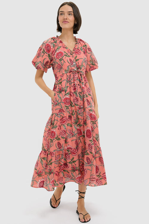 Crabapple Poppy Dress