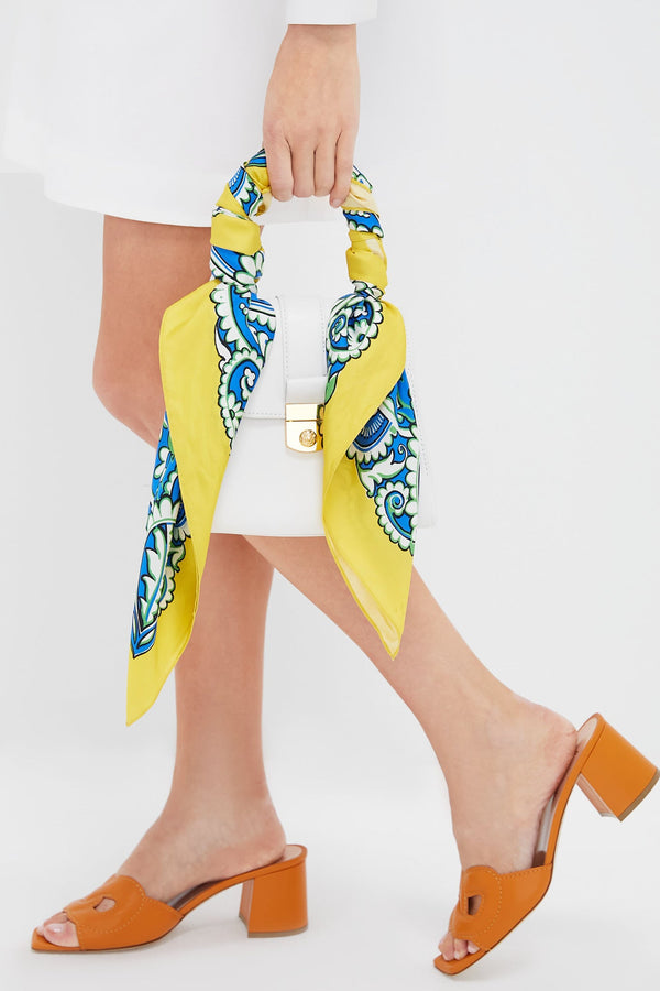 Sunbeam Filigree Medium Silk Scarf