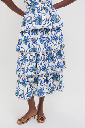 Porcelain Floral Berkley Dress