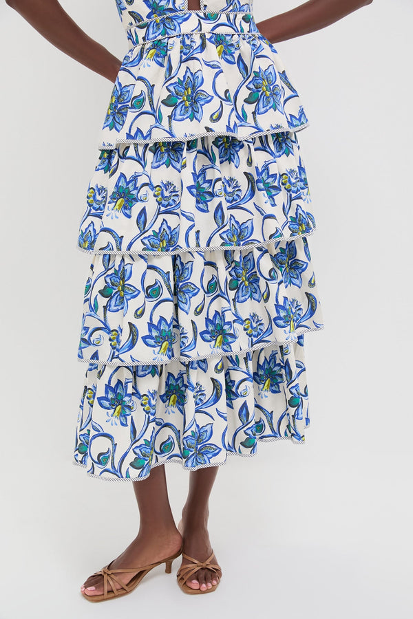 Porcelain Floral Berkley Dress