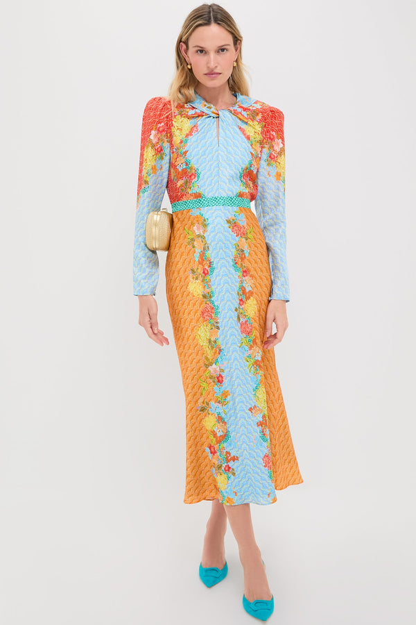 Florentina Cloud Caludia Midi Dress