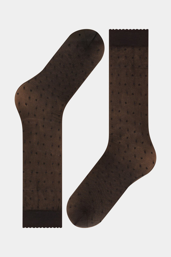 Black Dot Knee Highs