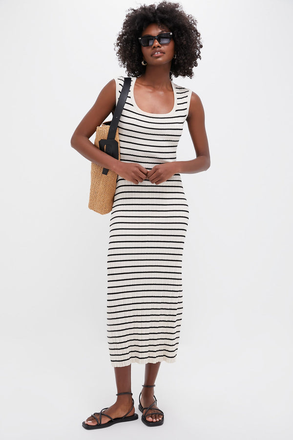 Sandshell Gisele Stripe Midi Dress