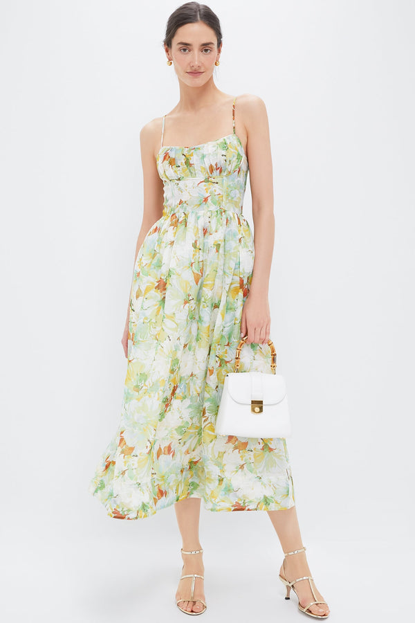 Terra Light Blue Alba Midi Dress