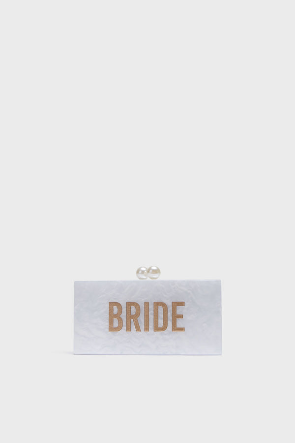 Pearl Acrylic Clutch